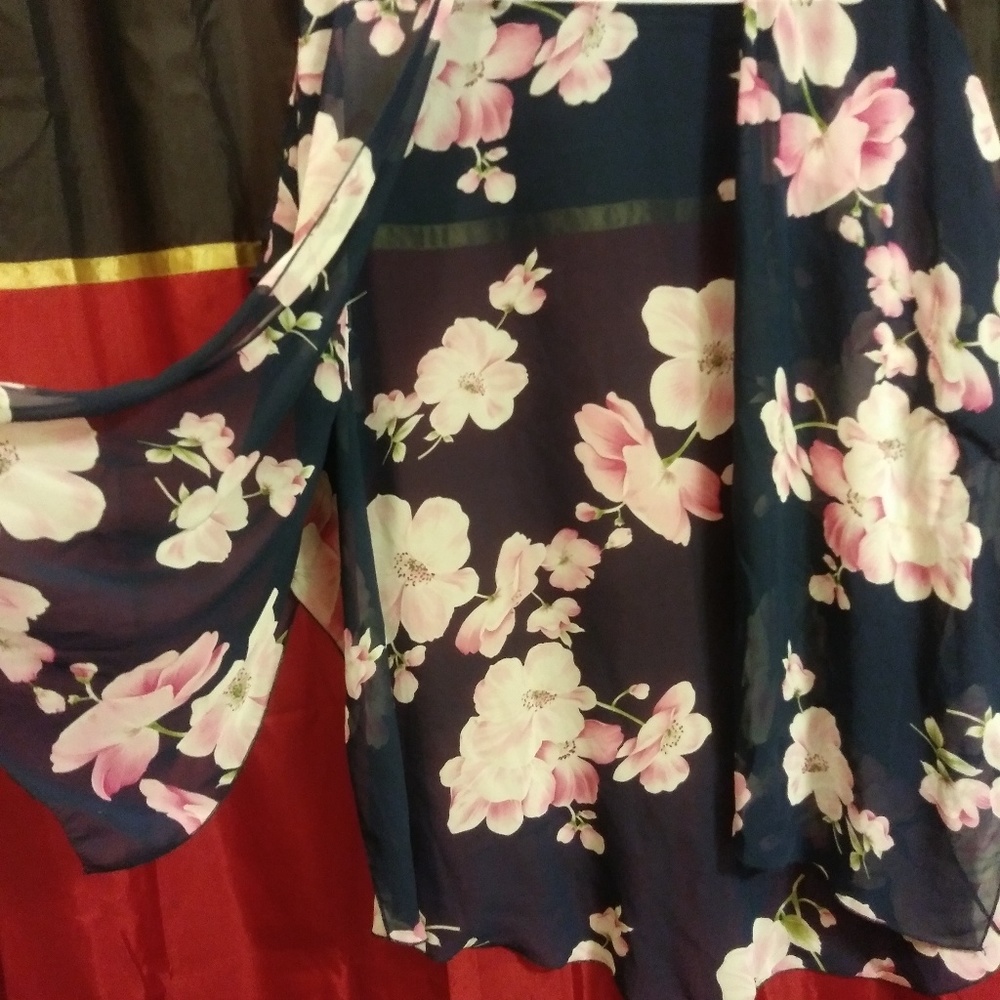 Floral kimono
